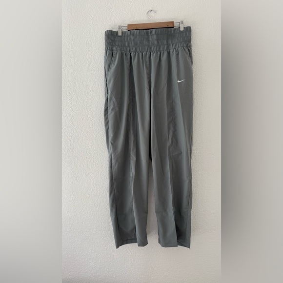 Nike Women's XL Athletic Pants Dri-Fit Comfort Active Bottoms Grey New - Picture 8 of 10